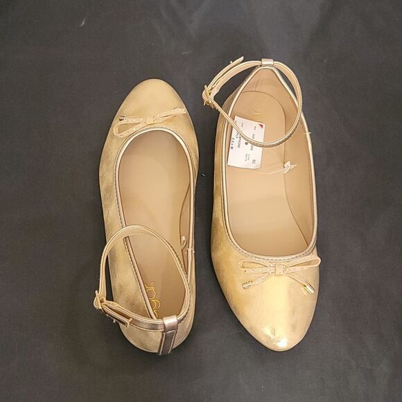 BRAND NEW SUGAR LITTLE GIRLS LANNA ROUND TOE ANKLE STRAP BOWNOT FLATS - Picture 7 of 16